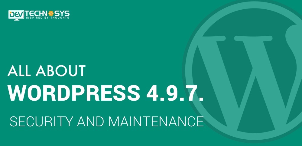 WordPress 4.9.7