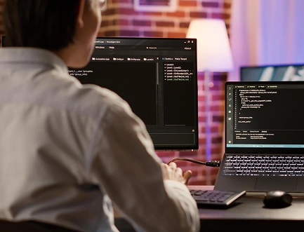 Step 3 illustration: Backend development