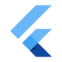Flutter logo — cross-platform UI toolkit for consistent web and app experiences