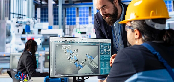 Illustration for fleet management software design and development services