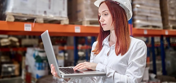 Illustration for custom logistics software development service