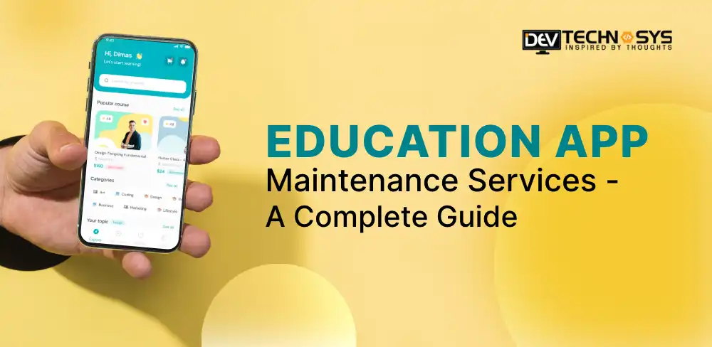 education app maintenance services
