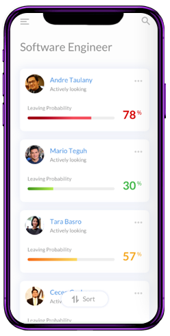 HR software solution screen preview for HRIS & HRMS software