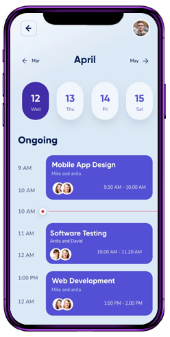 HR software solution screen preview for HR service management software
