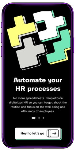 HR software solution screen preview for recruitment management system
