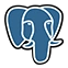 PostgreSQL relational database logo