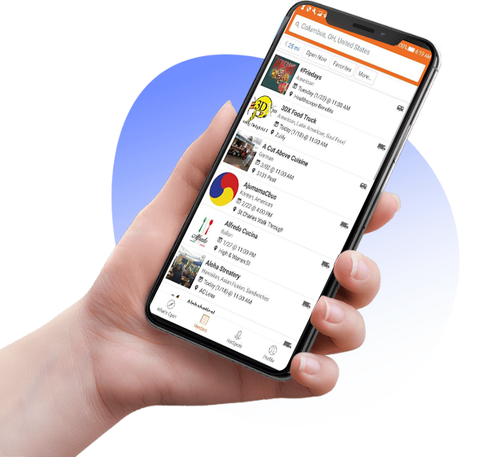 StreetFoodFinder: A Food Truck Application