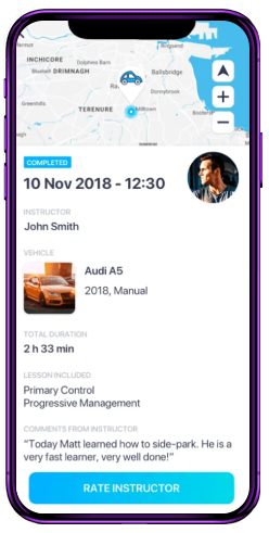 Screen preview: Eco-Driving Coaching