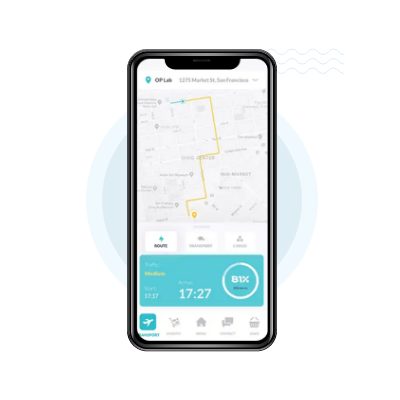 Screenshot of the fleet management owner panel (for business owners)