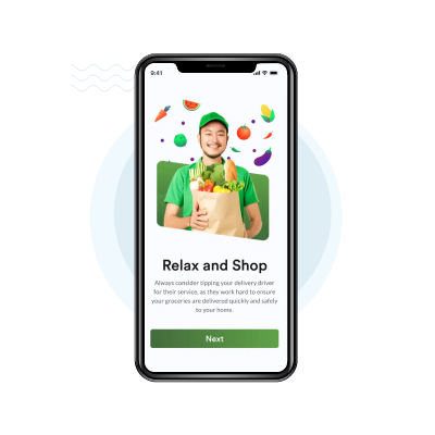 User panel interface