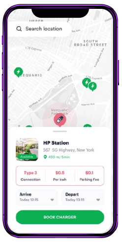 EV Charging Station Finder App Development Company