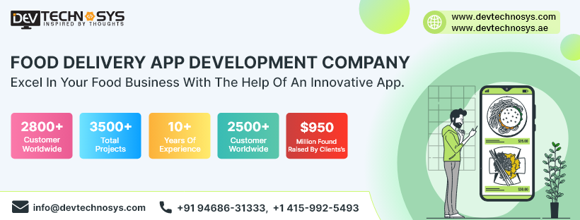 Food Delivery App Development Solutions