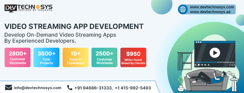 Video Streaming App Development Company | OTT TV App Development