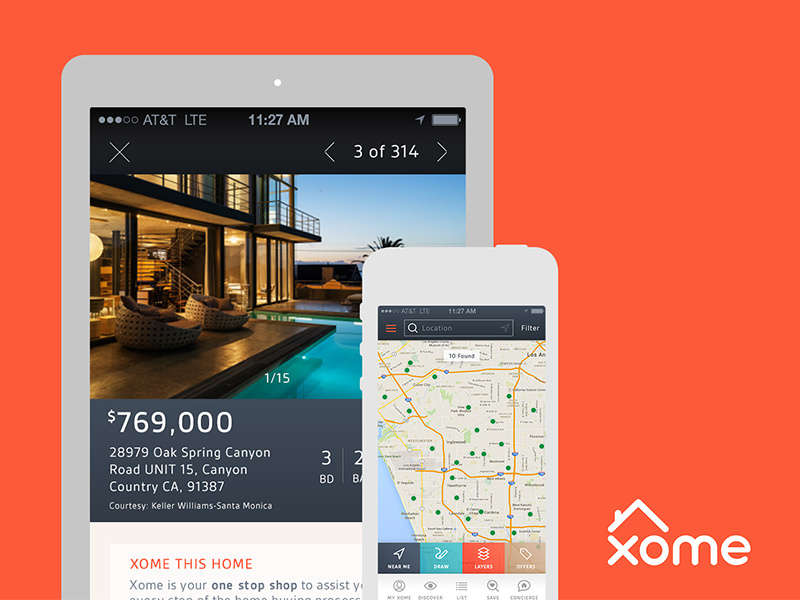 Xome- Real Estate App