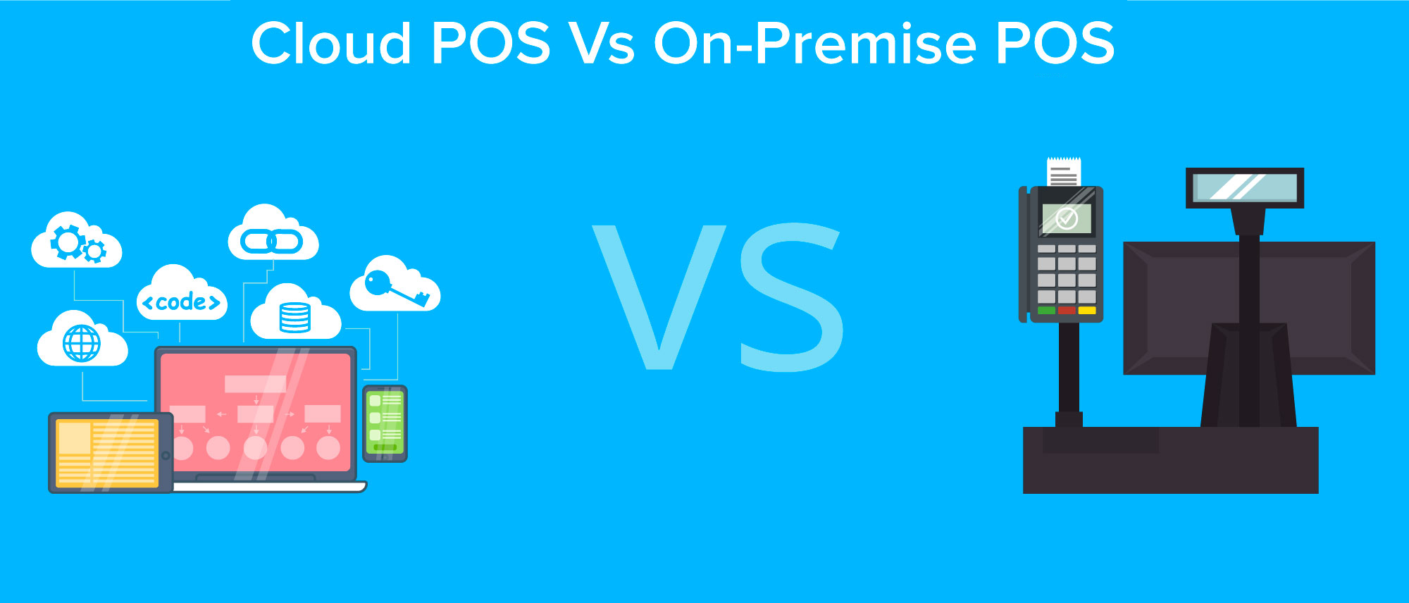 On-premise and cloud-based POS systems