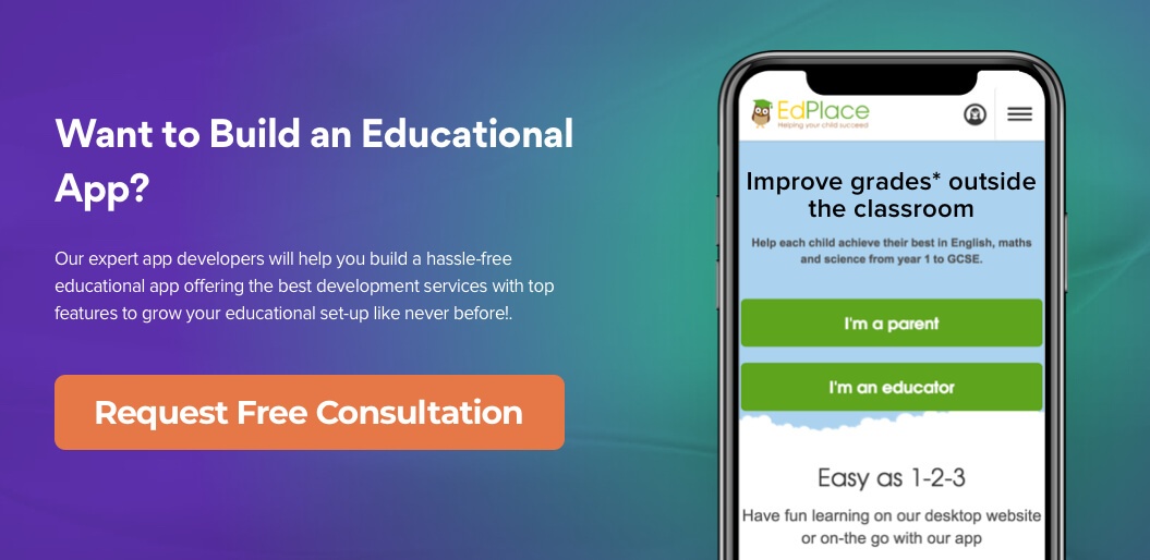 education app cta