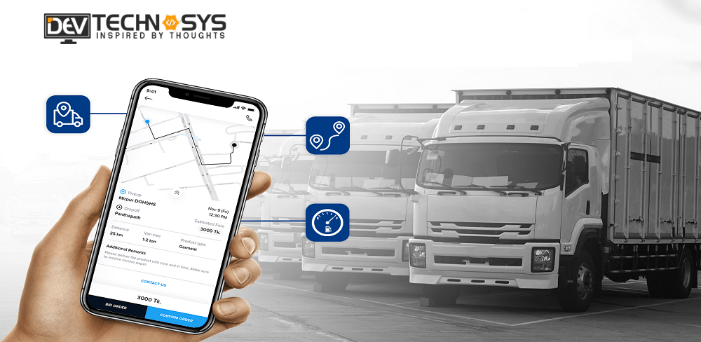 How to Improve Your Business With A Fleet Management Application- Dev Technosys
