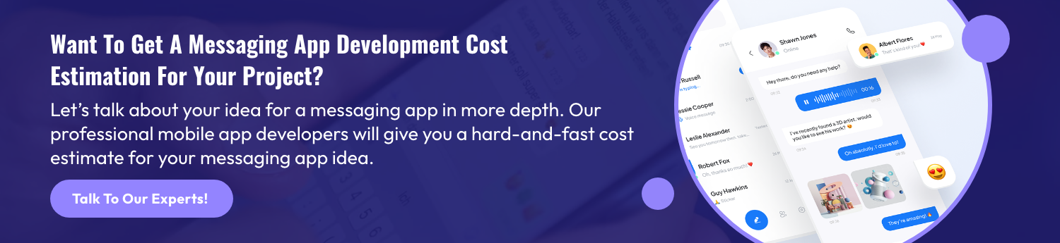 Messaging App Development Cost