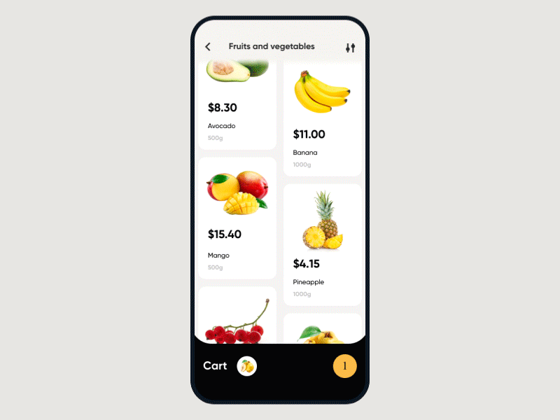 Grocery Shopping App