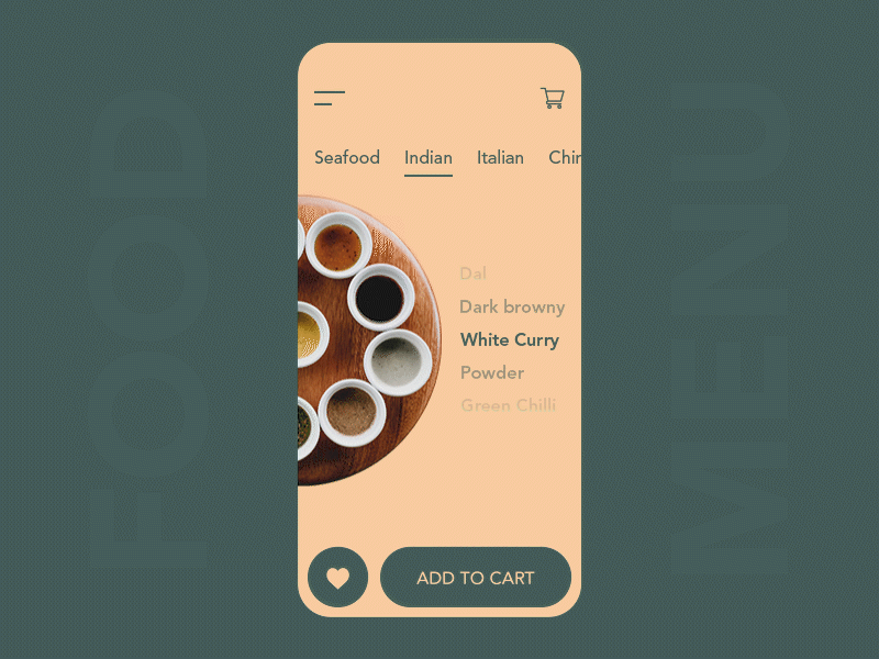 Food Menu App