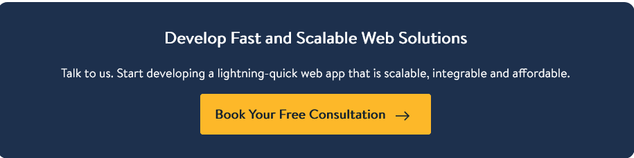 web solution cta