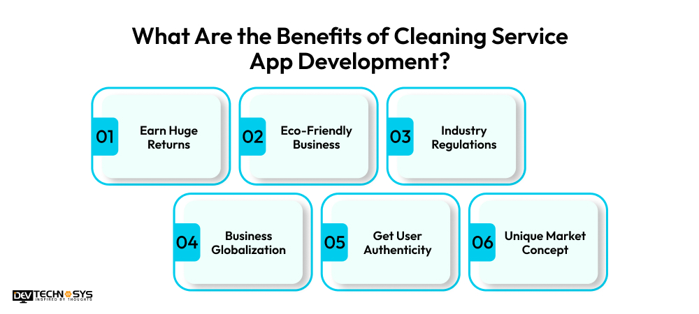 What Are The Benefits Of Cleaning Service App Development