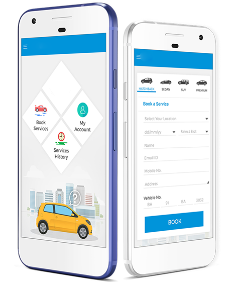 Car wash app development