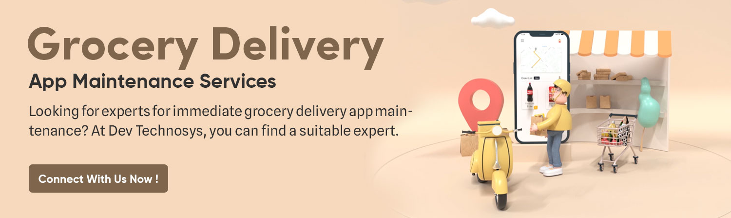 Grocery Delivery App Maintenance Services