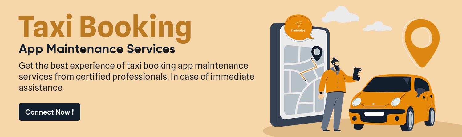 Taxi Booking App Maintenance Services