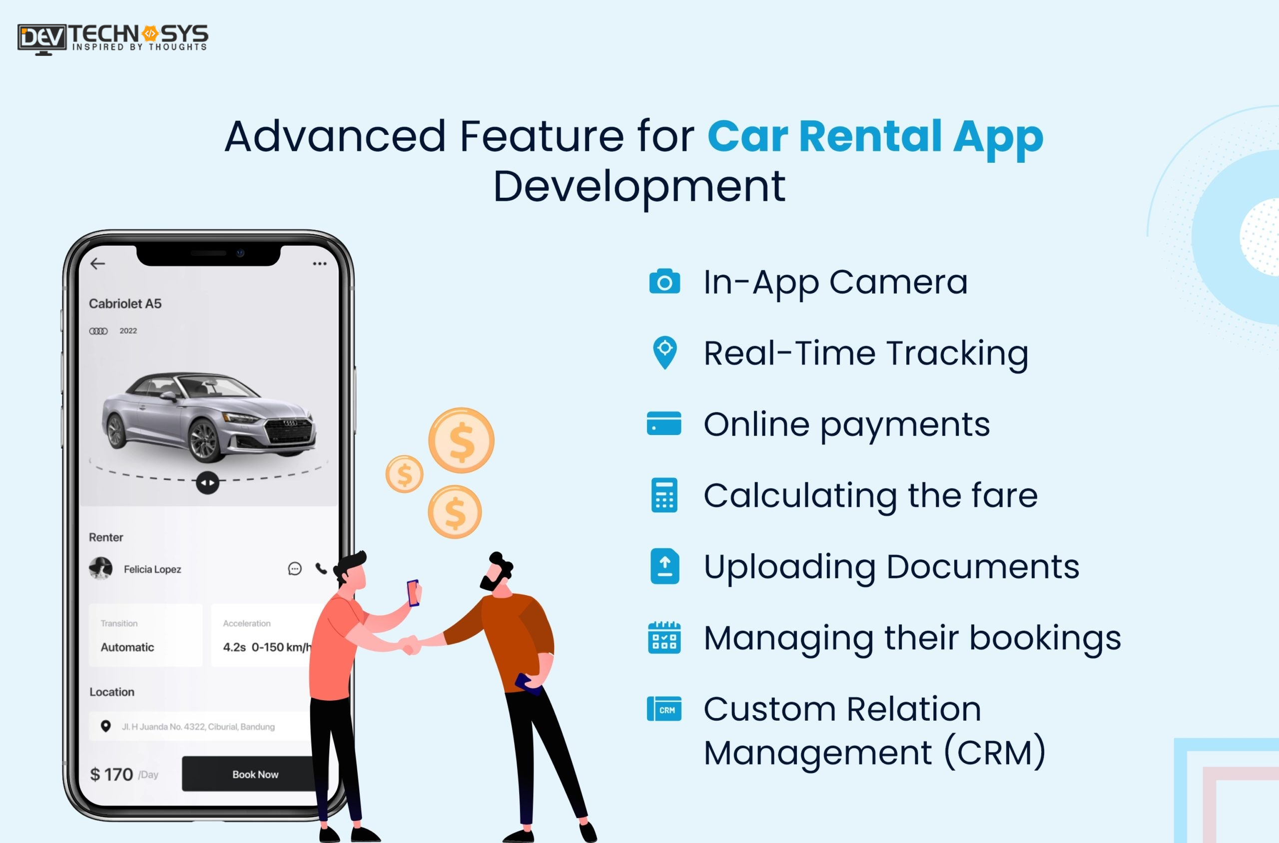Features of Car Rental Website Development 