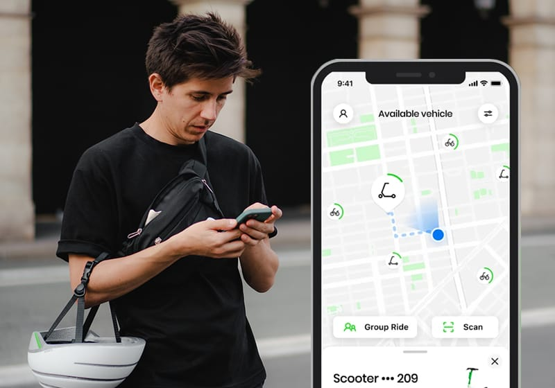 What is e-scooter Sharing App