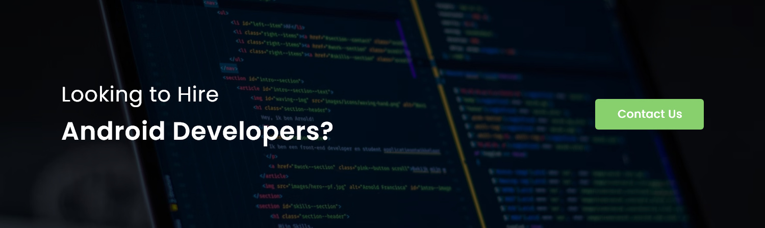 Hire Android Developers CTA