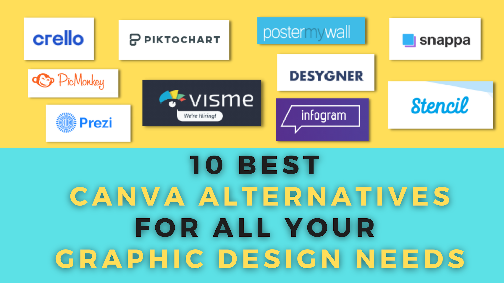 Top 10 Canva Alternatives 2022 For Better Templates   List Of Popular Canva Alternatives For Better Graphic Designs 