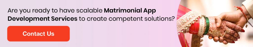 Matrimonial CTA