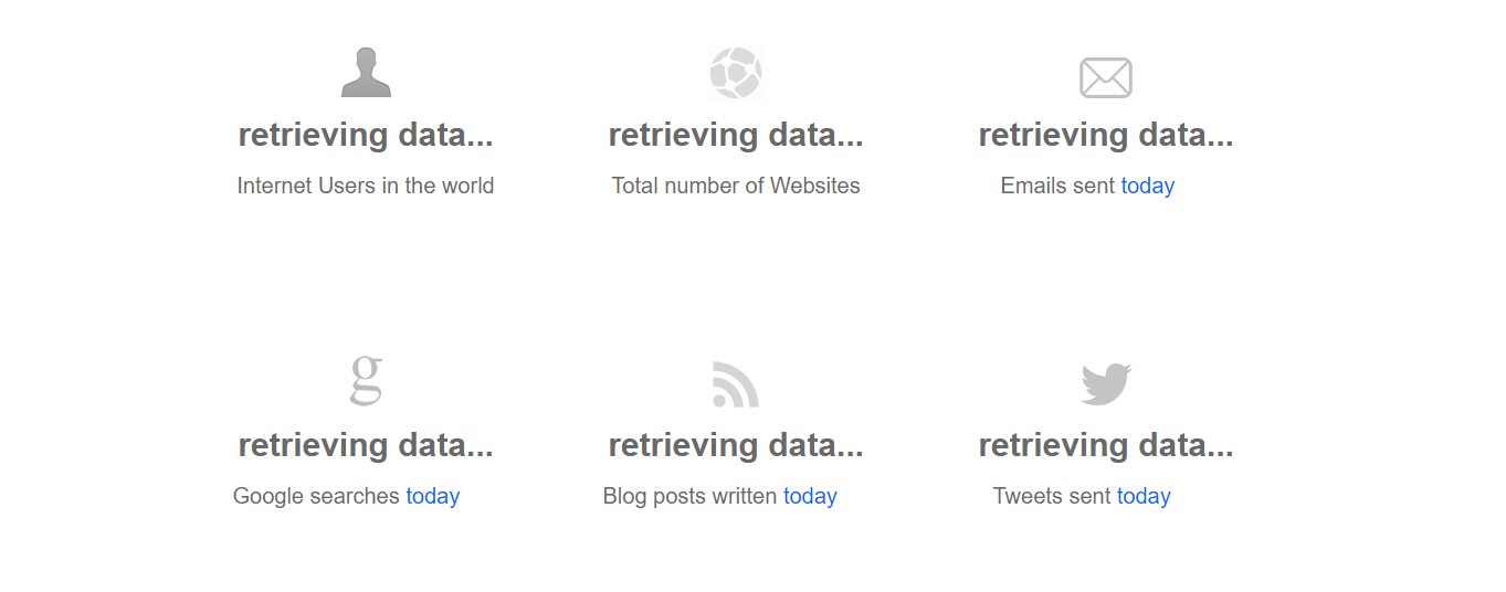 Internet Live Stats