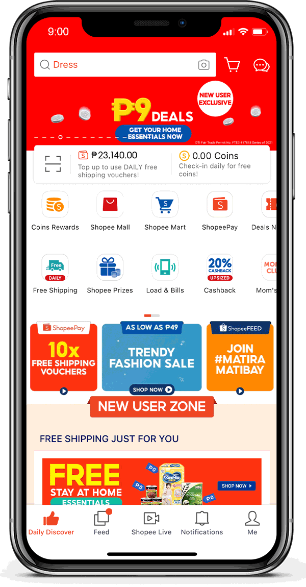 apps like shopee