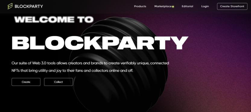Blockparty Marketplace