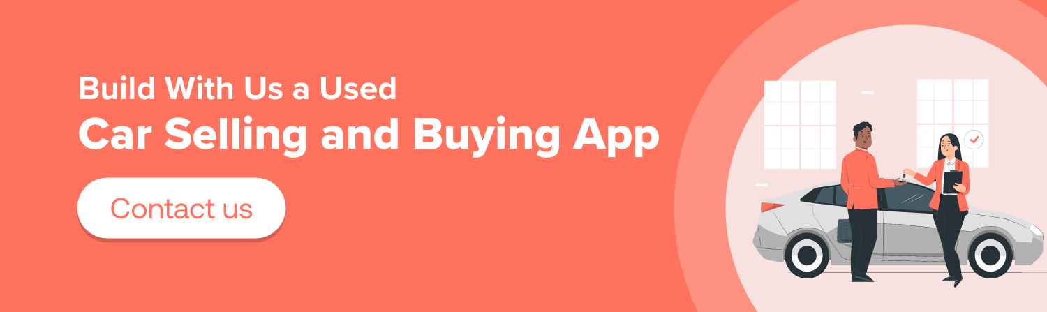 Build Used Car Selling and Buying App CTA 