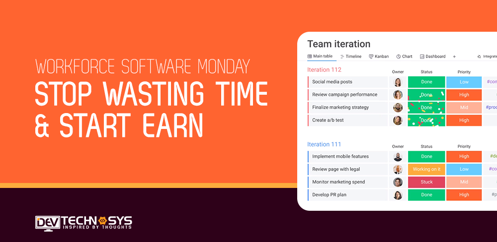 Workforce Software Monday: Stop Wasting Time & Start Earn