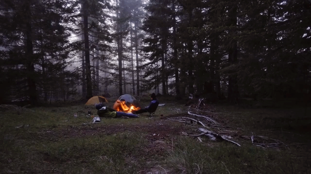 Camping Location Finder App gif