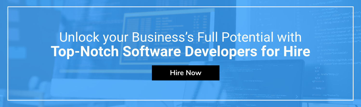 Hire Software Developers CTA