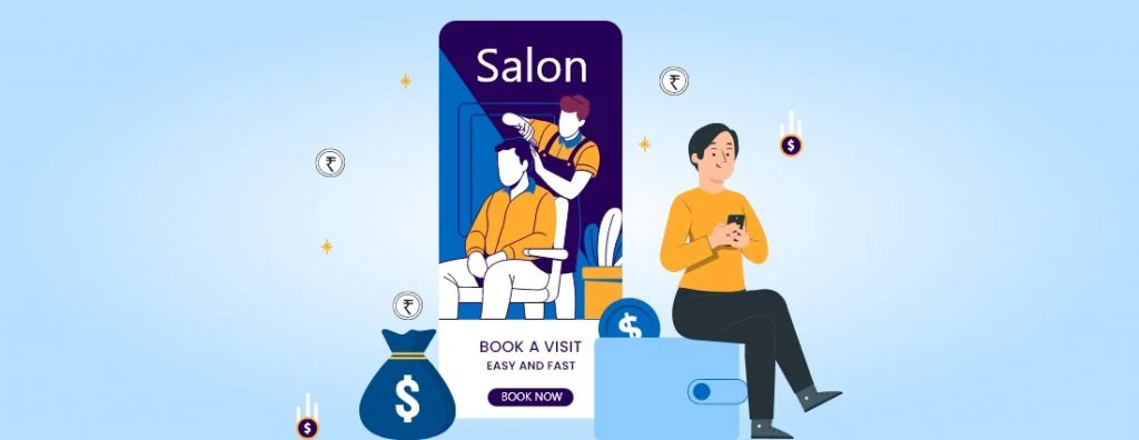 Salon booking app cta