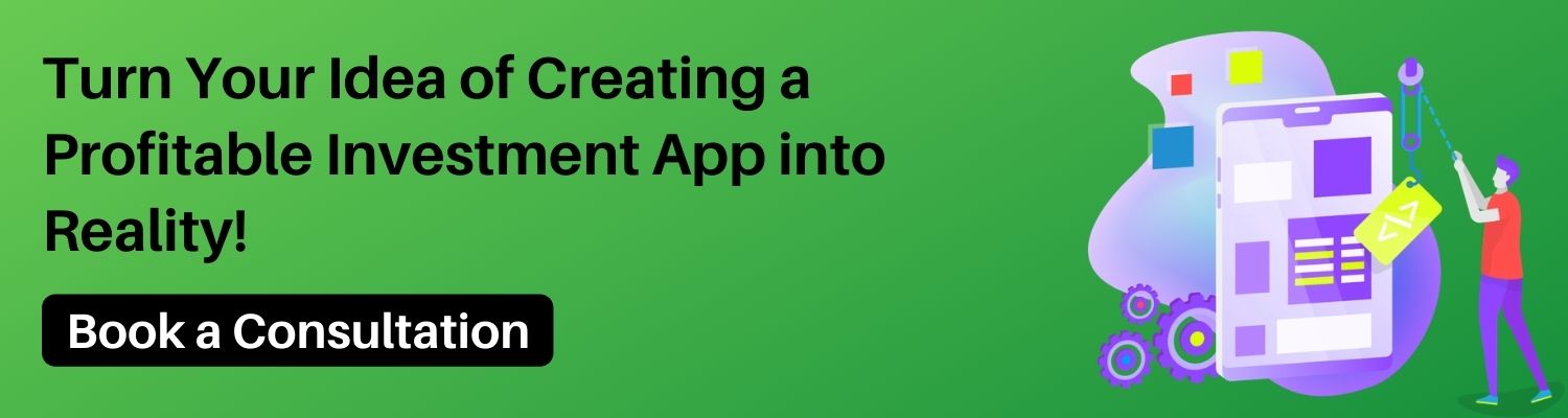 creating investment app cta