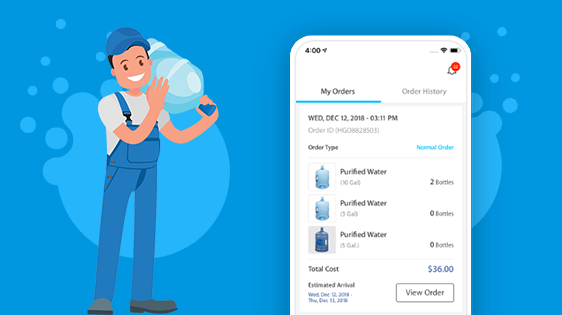 How Does Water Delivery App Work
