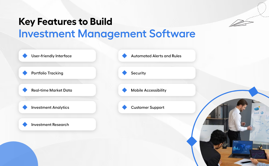 Key Features to Build Investment Management Software