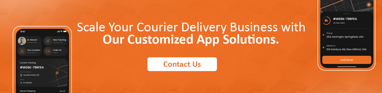 Courier Delivery App Development Companies