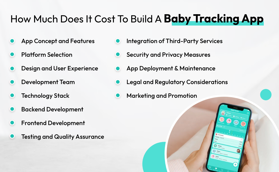 Cost To Build a Baby Tracking App