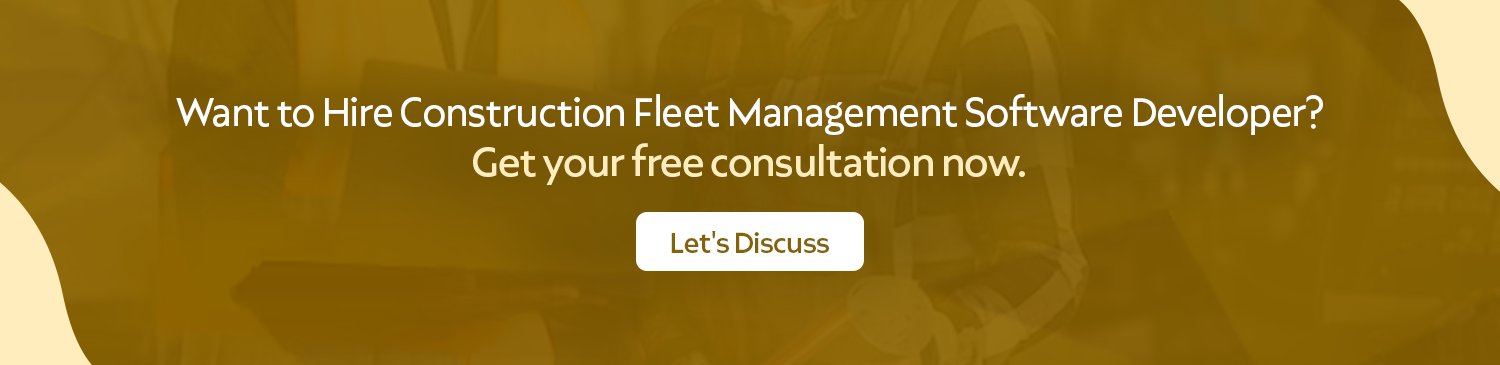 Develop construction fleet management software