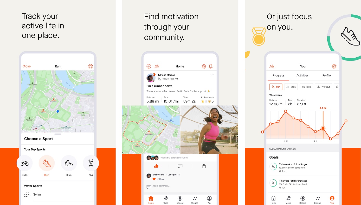 Strava app