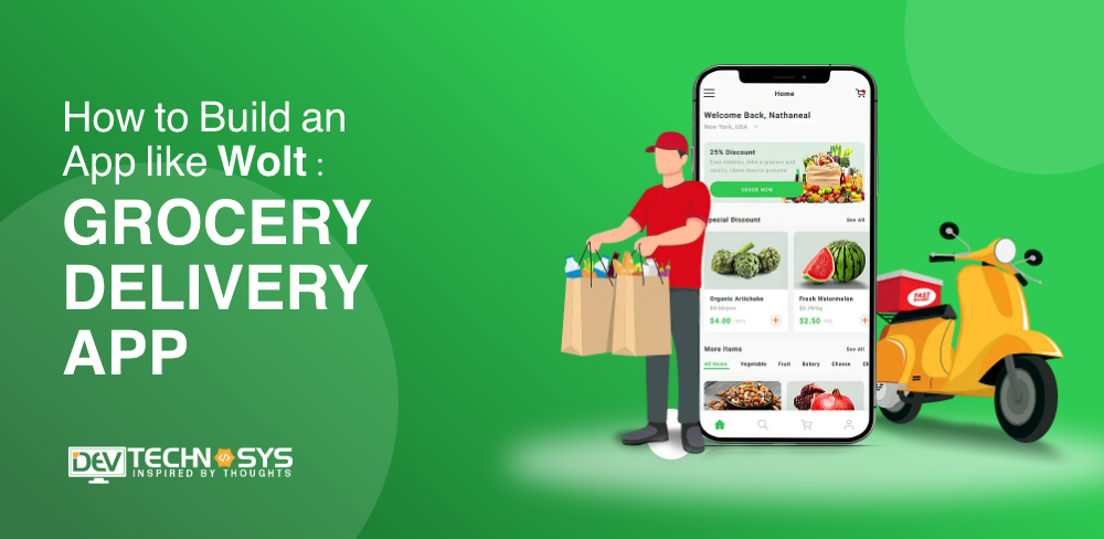 How to Build an App Like Wolt : Grocery Delivery App